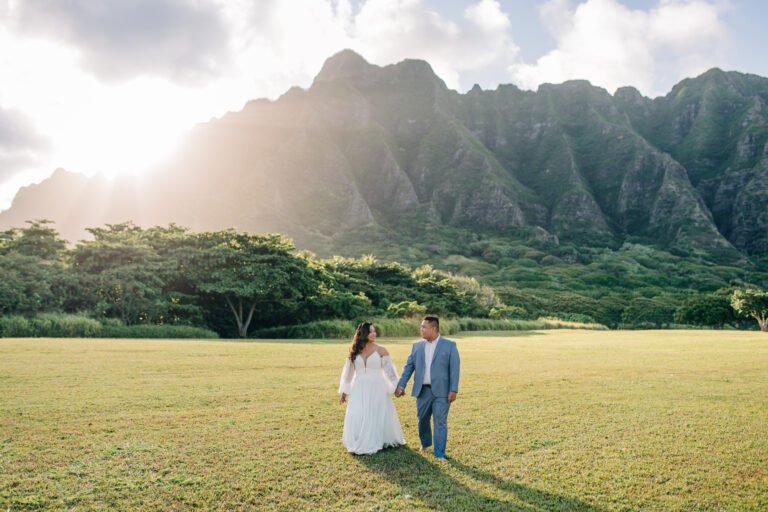 Papailoa Beach House Wedding