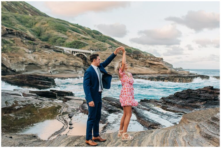 Lanai Lookout Engagement Photos