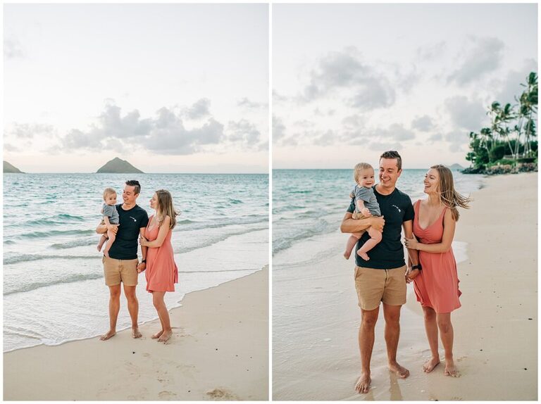 Lanikai Sunrise Family Photoshoot - New View Photo and Films