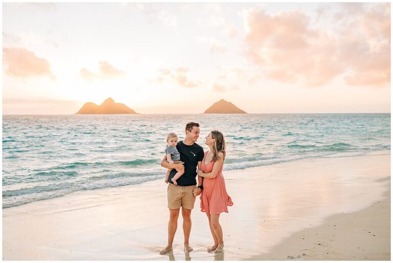 Lanikai Sunrise Family Photoshoot - New View Photo and Films